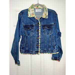 Tasha Polizzi for T.D. SaddleBlanket & Co. Denim Tapestry Jacket
